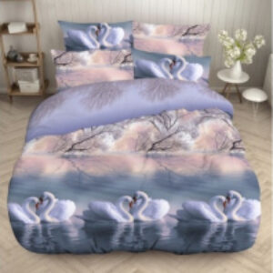 Комплект постельного белья Лебединая верность Классик Б 1.5 / 70888/1 21век