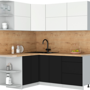 Кухонный гарнитур Мила Матте 1.5x1.9 А 21век
