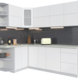 Кухонный гарнитур Мила Матте 1.5x2.3 А левая 21век