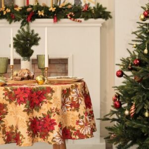 Скатерть Новогодние украшения / 10643138 21век