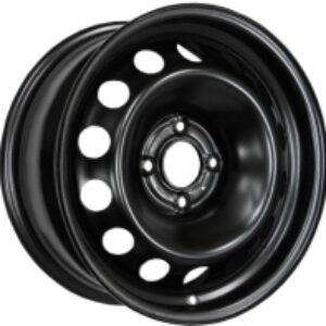 Штампованный диск 16000 16x7" 4x108мм DIA 65.1мм ET 32мм Black 21век