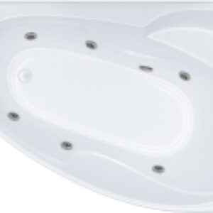 Ванна акриловая Николь 160x100 L Экстра Релакс 21век