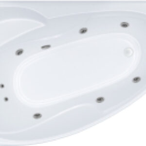 Ванна акриловая Николь 160x100 R Комфорт 21век