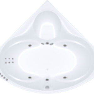Ванна акриловая Сабина 160x160 Экстра Комфорт Flat 21век