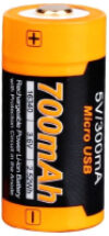 Аккумулятор 16340 700 UP mAh Li-ion/ ARB-L16-700UP 21век