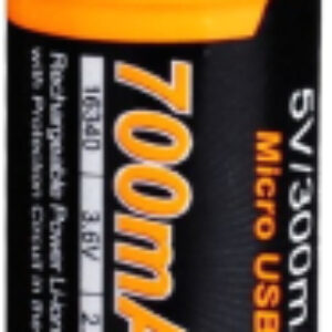 Аккумулятор 16340 700 UP mAh Li-ion/ ARB-L16-700UP 21век