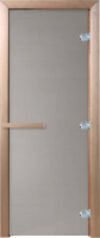 Стеклянная дверь для бани/сауны Теплое утро 170х70 / DW02438 21век