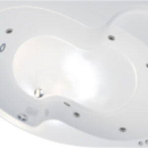 Ванна акриловая Мари 170x110 L Релакс Flat 21век