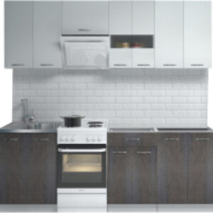 Кухонный гарнитур Экстра-лайт 2.2 без столешницы 21век