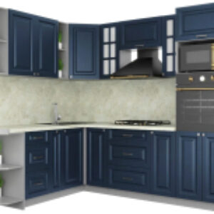 Кухонный гарнитур Мила Шато 1.88x2.4 ВТ левая 21век