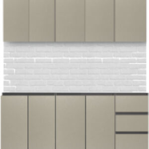 Кухонный гарнитур Мэри ДСП 1.8м без столешницы 21век