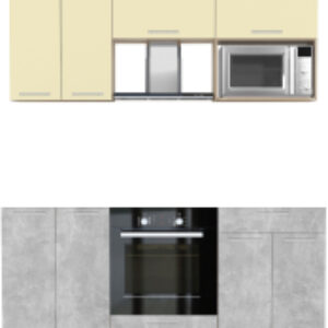 Кухонный гарнитур Мила 1.8 ВТ без столешницы 21век