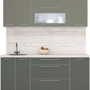 Кухонный гарнитур Мила Пластик 1.8 В 21век