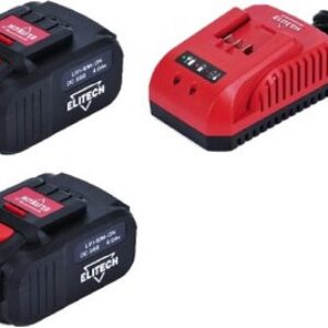 Набор аккумуляторов для электроинструмента 18V 2.0 Ah + Зарядное устройство 1820.131800 21век