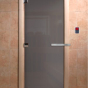 Стеклянная дверь для бани/сауны Сумерки 190х70 21век