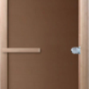 Стеклянная дверь для бани/сауны Теплая ночь 190x60 / DW01671 21век