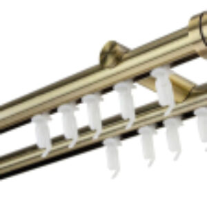 Карниз для штор Цилиндр 19/19мм 2р 21век