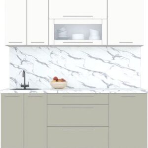 Кухонный гарнитур Мила Пластик 1.9 В 21век