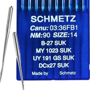 Набор игл для промышленной швейной машины DCx27 90 SUK Sch-10 21век
