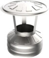 Колпак для дымохода 200х280 AISI 439/439 0.5мм/0.5мм (К) тип-2 21век