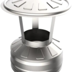 Колпак для дымохода 200х280 AISI 439/439 0.5мм/0.5мм (К) тип-2 21век