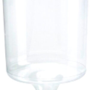 Набор одноразовых бокалов Кристалл ПС для вина 200мл / 285579 21век