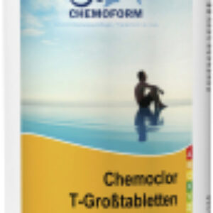 Средство для бассейна дезинфицирующее Кемохлор Т в таблетках по 200г 21век