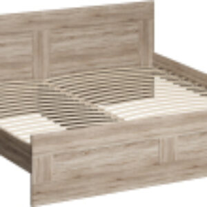 Двуспальная кровать Сириус 200x200 2.02.04.220.3 21век