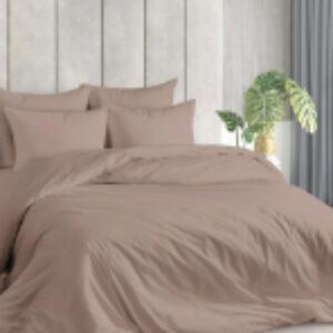 Комплект постельного белья Поплин Кофе 2.0 / 150-0045 21век