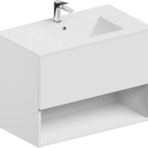Тумба с умывальником Кито-2 100 / 2K100LW0MWM-OL100 21век