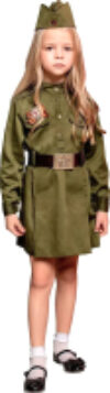 Костюм карнавальный Солдатка / 2125 к-21-32-128 21век