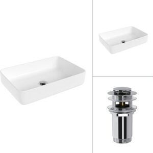 Умывальник 21487-50 + клапан 21190CH 21век