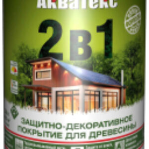 Защитно-декоративный состав 2в1 21век
