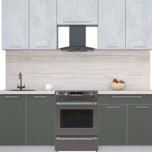 Кухонный гарнитур Мила Пластик 2.2 А 21век