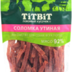 Лакомство для собак Соломка утиная / 24287 21век
