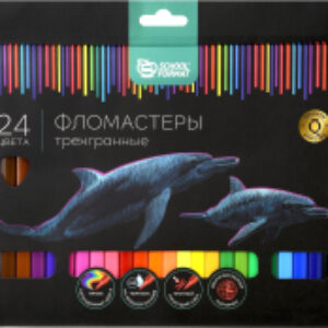 Фломастеры Дикая планета / ФЛ24-ДПЛ 21век