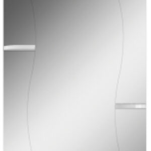 Шкаф с зеркалом для ванной Волна 2-55 21век