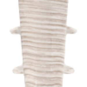 Уголок для плинтуса Деконика 255 Ясень бьянко 21век