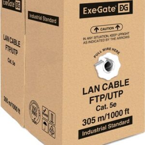 Кабель UTP-2-C5e-CCA-S24-IN-PVC-GY-305 / EX256745RUS 21век