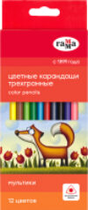 Набор цветных карандашей Мультики / 290122_12 21век