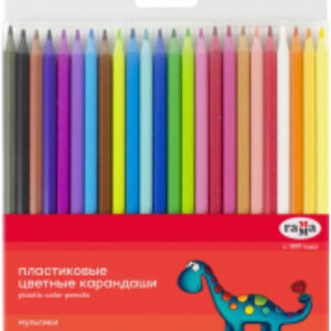 Набор цветных карандашей Мультики / 290122_24 21век