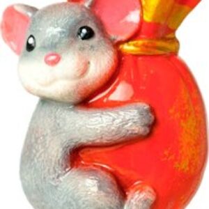 Елочная игрушка Мышь с конфетой ЕГ-29 21век