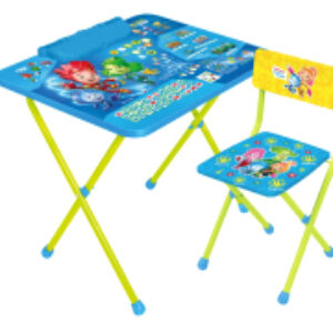 Комплект мебели с детским столом Ф2А Фиксики азбука 21век