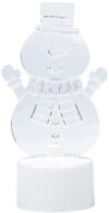 Световая фигурка Снеговик с шарфом 2D 501-053 21век