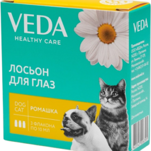 Лосьон для лечения глаз у животных Ромашка / 3006395 21век