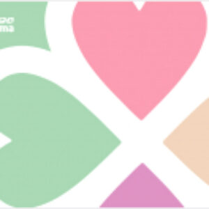 Коврик под миску Сердечко / 30212005 21век