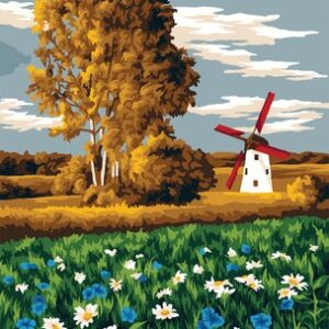 Картина по номерам Ромашковое поле / КХ3040_53847 21век