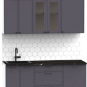 Кухонный гарнитур Лион-3 В-1 1.7м 21век