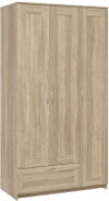 Шкаф Сириус 3-х створчатый 1 ящик 2.02.01.480.3 21век