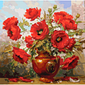 Картина по номерам Маки / 3145-CS 21век